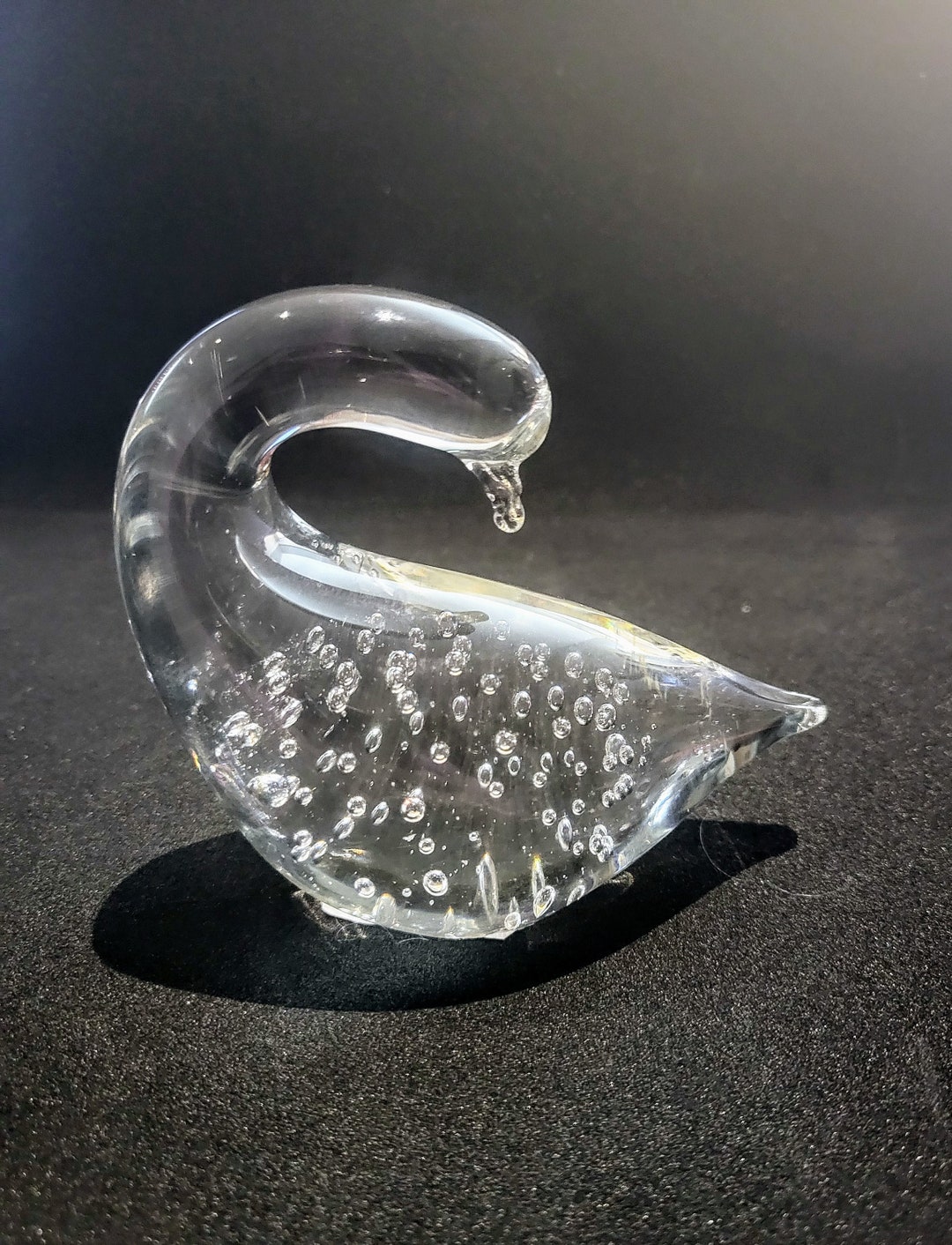 Large Glass Rooster (YVO) (411) Large Glass Rooster (YVO) (411)