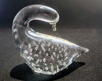 Large Glass Rooster (YVO) (411) Large Glass Rooster (YVO) (411)