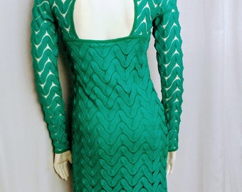 chinese dress ladies Free People Ruffle Neck Long Sleeve Women's Dress Floral Green main image 0