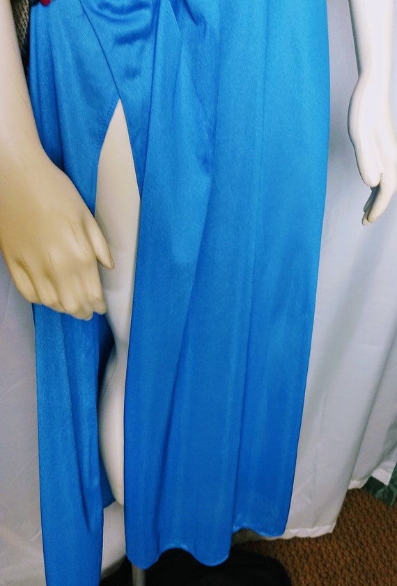 REDERIC'S of HOLLYWOOD Long Nightgown/Royal Blue … - image 8