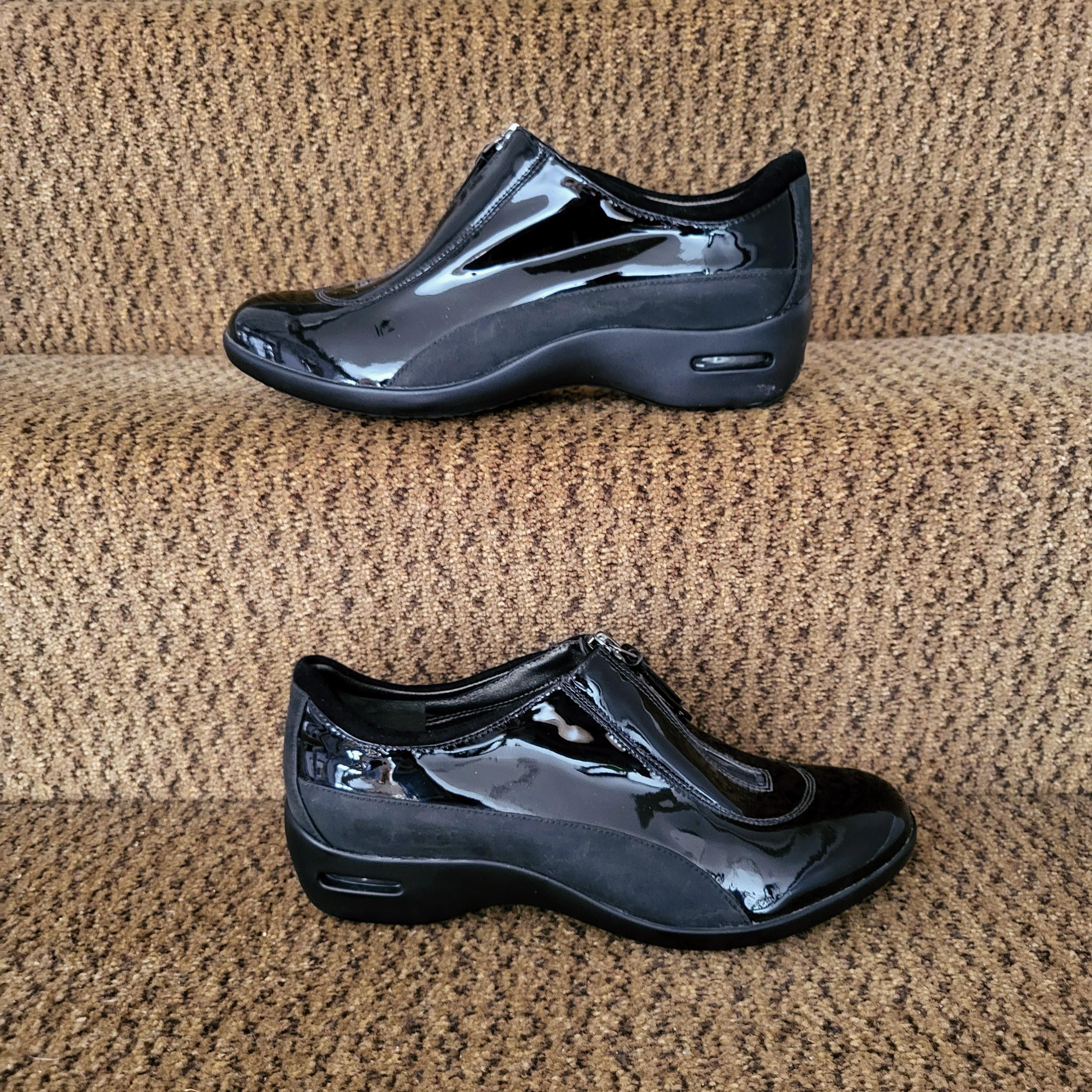 Cole Haan Gala evening Patent leather/ silk shoes Cole Haan Evening Italy Mens Black Patent Leather Tuxedo  main image 2