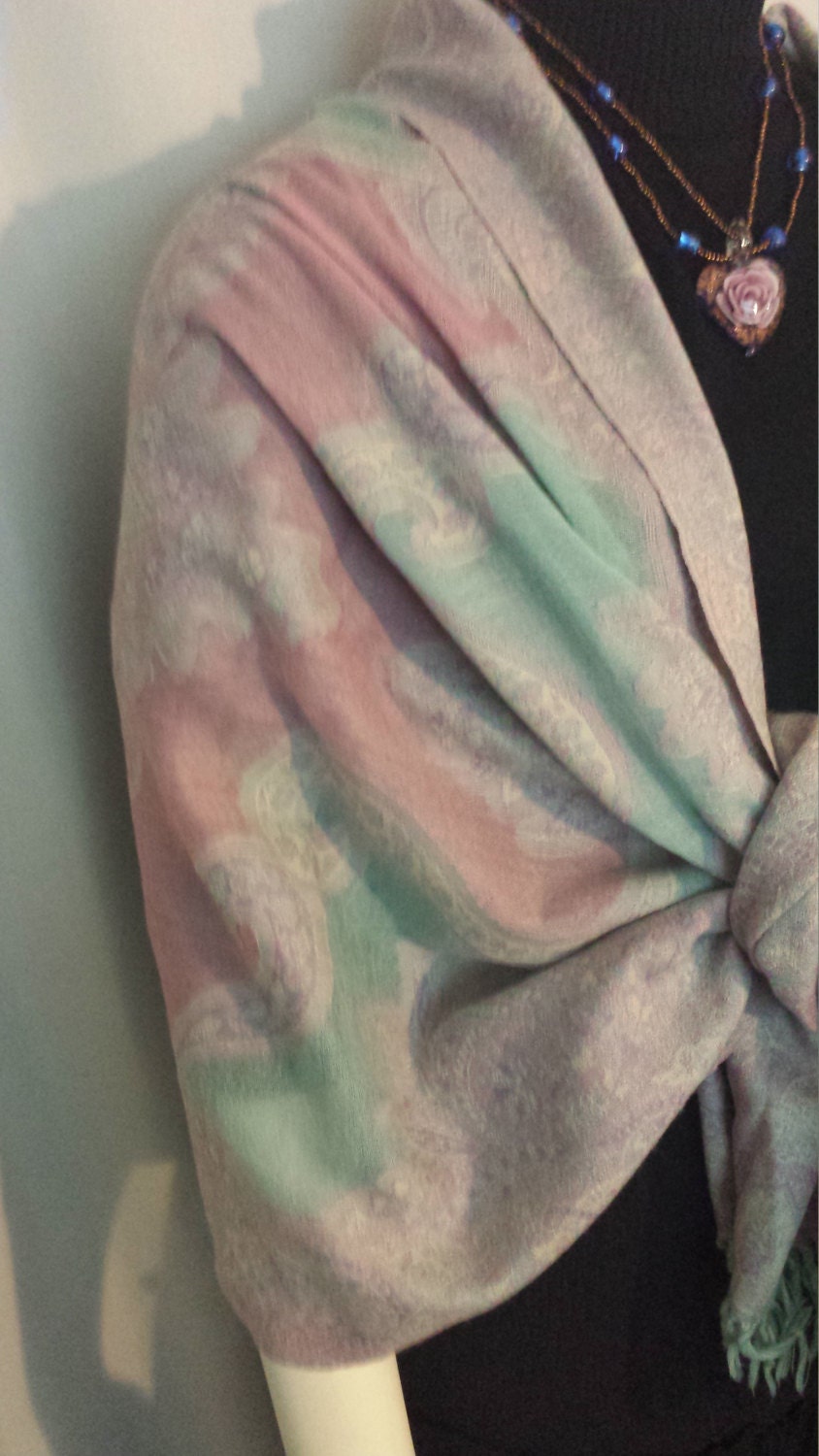 Foulard Femme élégant Motifs Pois & Paisley - Accessoire Polyvalent Pour Cheveux, Cou Ou Sac - Cadeau Chic