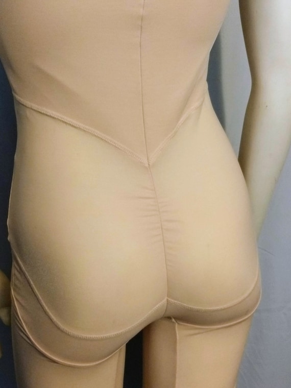 Full Body Nude Shaper/skin Tone Open Crotch Long Comfort Shaper