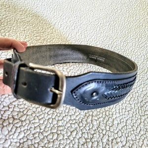 Armani Leather Belt - Etsy display picture 2