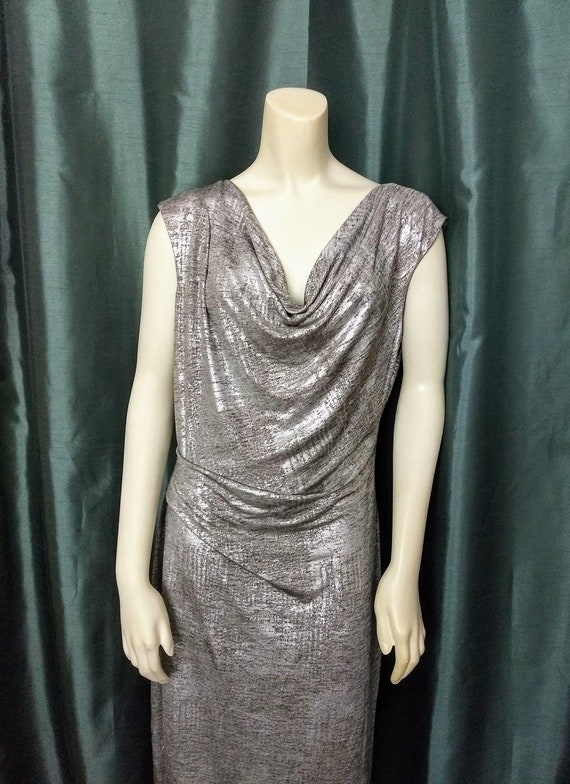 silver dress size 14