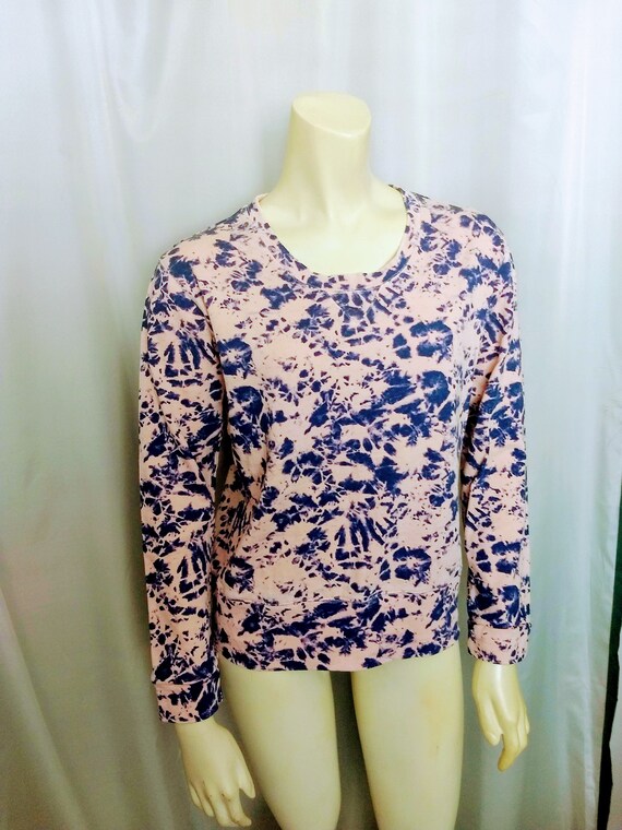 Monrow tie dye sweatshirt hotsell