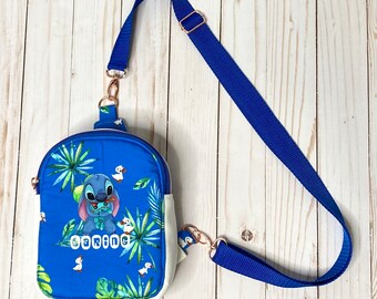 Caring Blue Experiment Sling Bag