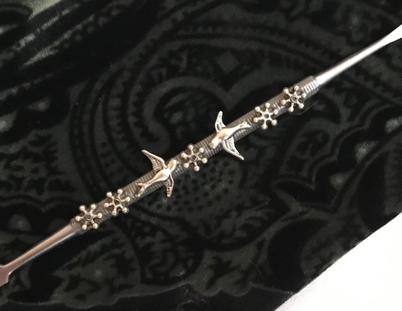 Peace dove dab tool. Pipe cleaner. Dental tool. Sculpting tool. Winter Peace bird. Dabber