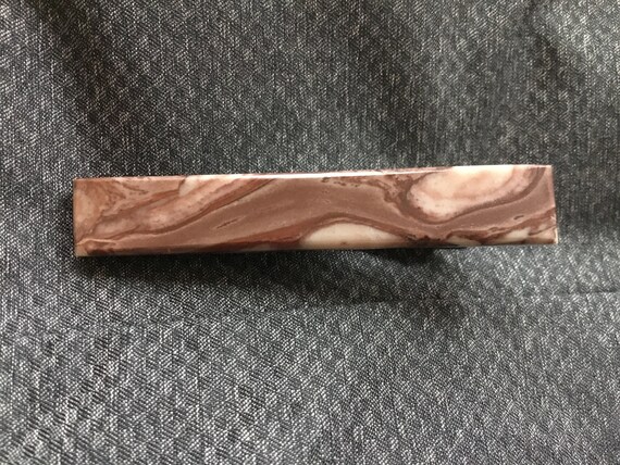Leopard skin tie clip/ Mauve stone tie clip/ gentlemans tie bar/ Purple stone tie clip/ Big and Tall mens tie clip/
