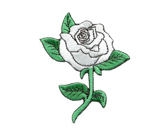 YORKSHIRE WHITE ROSE COUNTY Embroidered BACKPACKERS FLAG SHIELD SEW ON PATCH