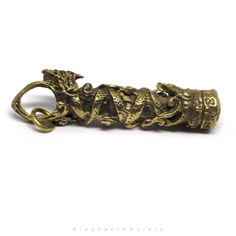 Naga Snake Charm Pendant Naga Necklace Hindu Necklace Hindu - Etsy