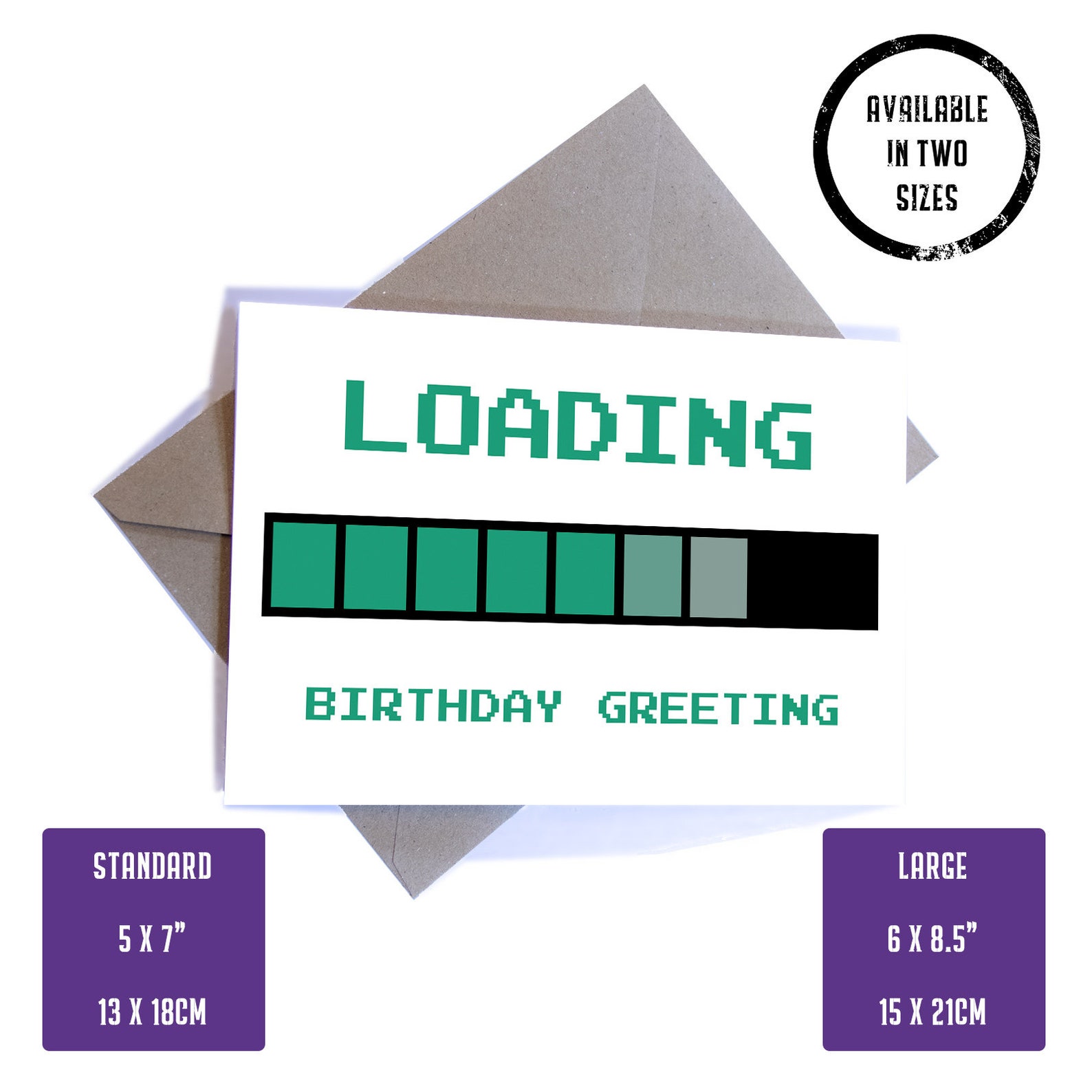 Loading Birthday Greeting Card for Birthday Blank Inside for Etsy