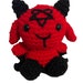 Baby Baphomet Plush - Crochet amigurumi