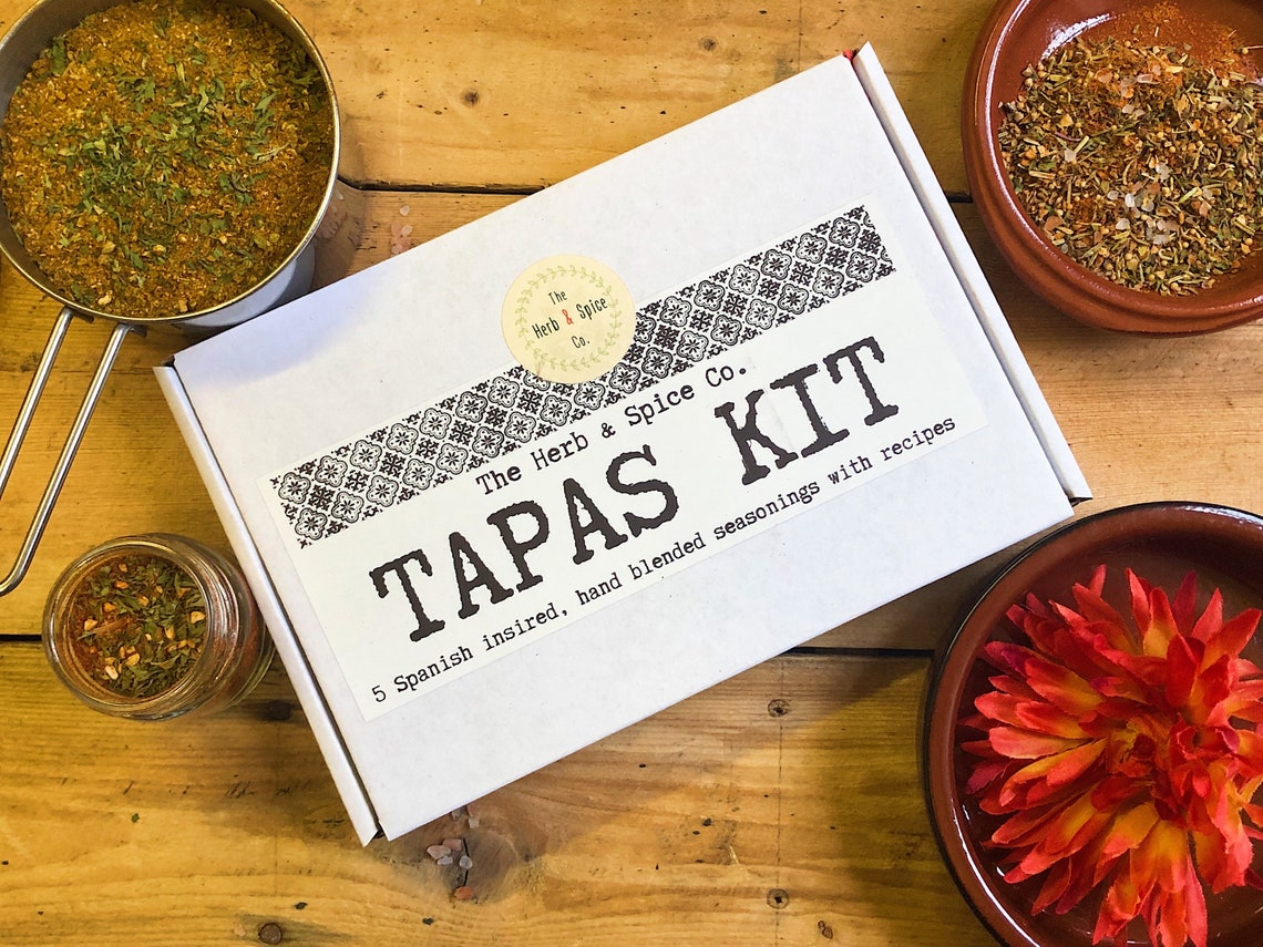 Tapas Kit Recipe Sachets Create your Own Tapas Etsy