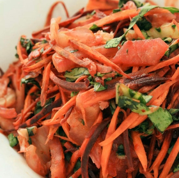 Kimchi Spice Mix Blend - Garlic, Ginger, Chilli, Pepper Medium Hot - 50g Pouch