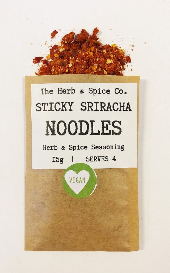 Vegan Sticky Sriracha Recipe Mix 15g