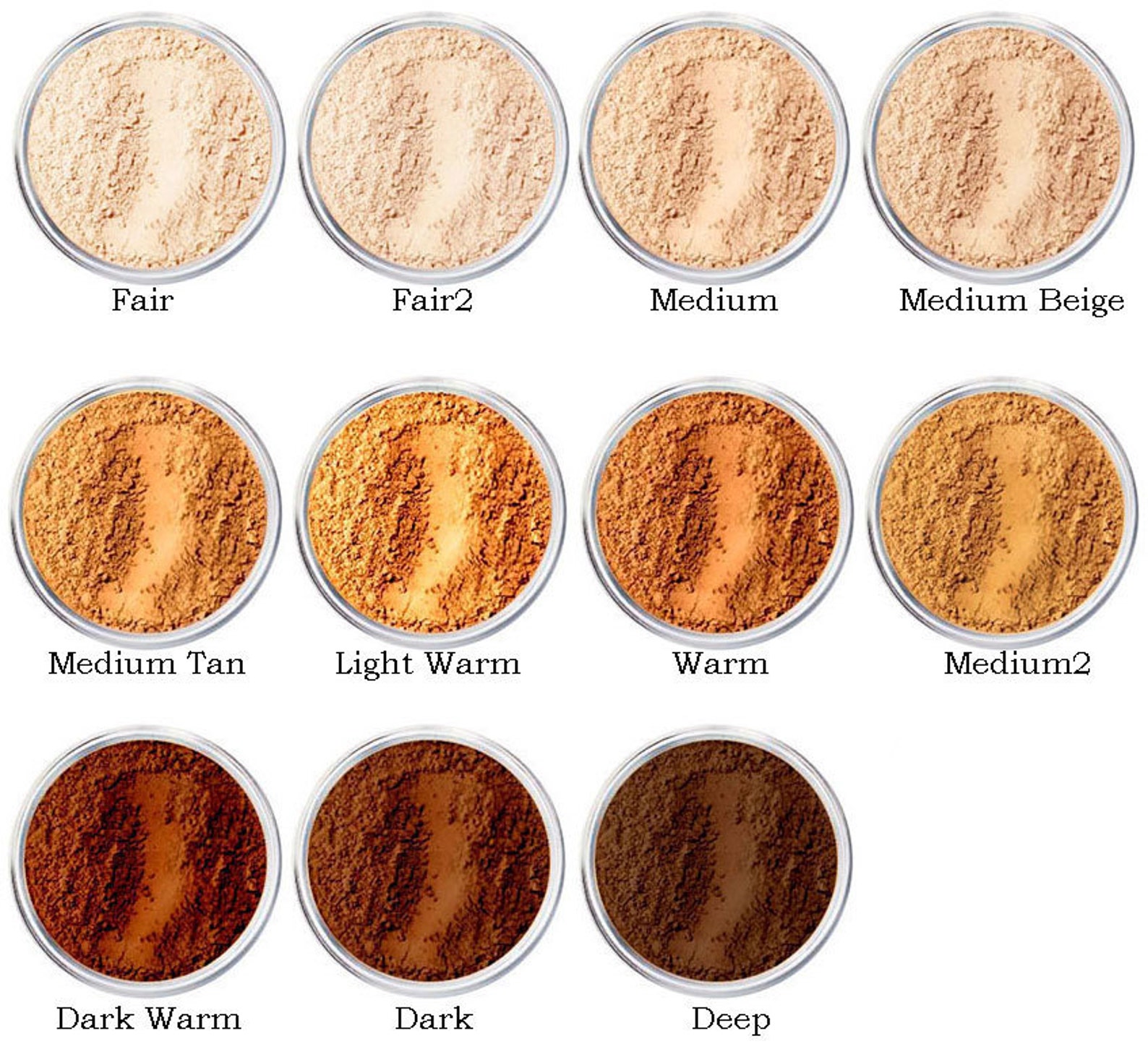 Mineral Makeup Foundation Bare Pure Minerals Magic Coverage Etsy