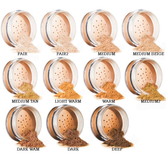 Mineral Makeup Foundation Bare Pure Minerals Magic Coverage Etsy