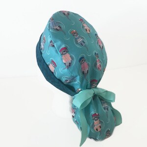 Gorro quirúrgico con cola de caballo, Bathing Beauties, Rebajas, Liquidación, OR Hats, Gorros quirúrgicos para mujer, ORHatsByBonita, Gorro quirúrgico con cola de caballo, Gorro quirúrgico