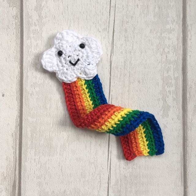Crochet Bookmark Rainbow at Ronald Castillo blog