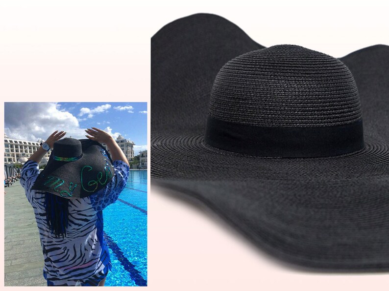 Oversized Straw Hat Extra Large Brim Hat XXL Hat Giant Etsy