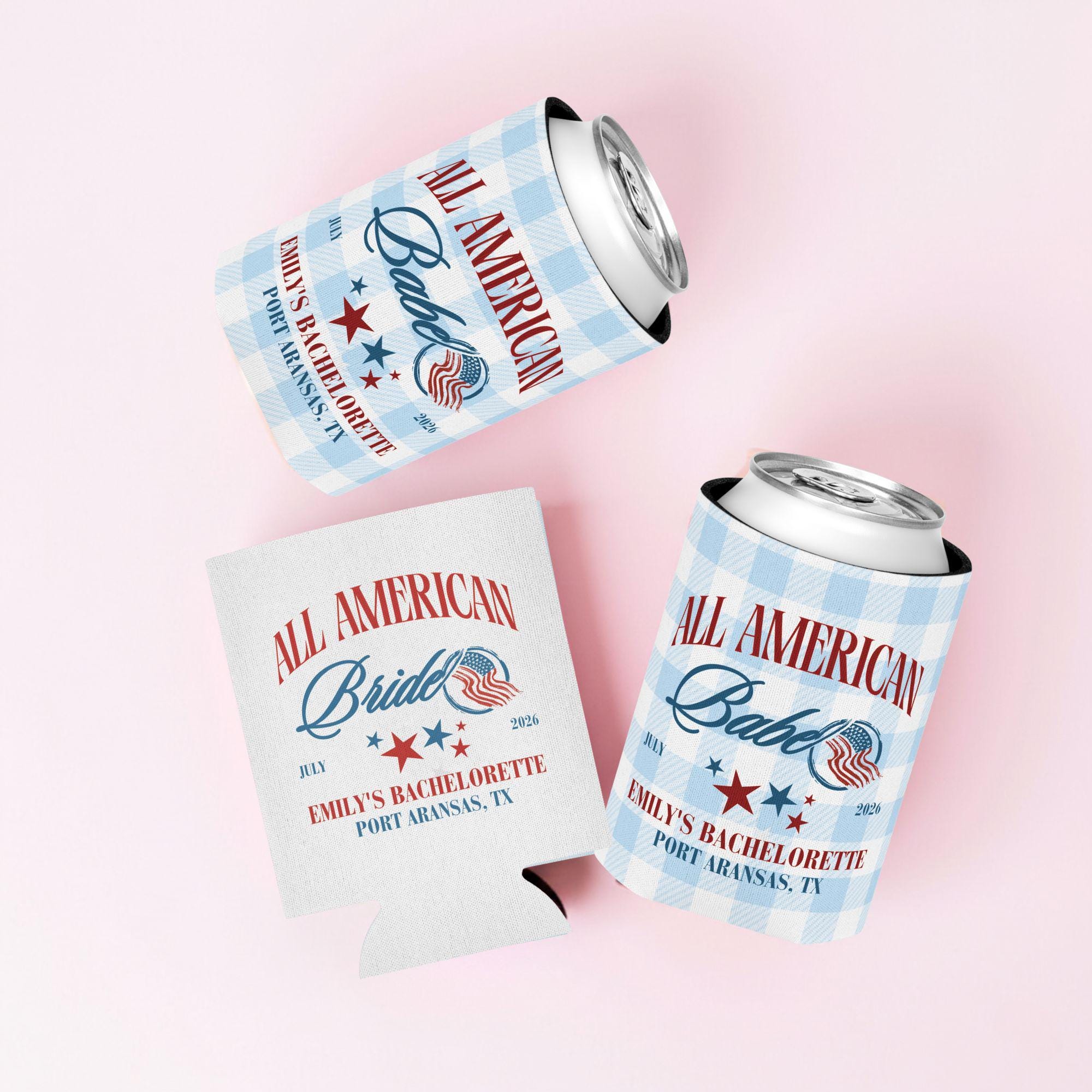 Patriotic Can Cooler