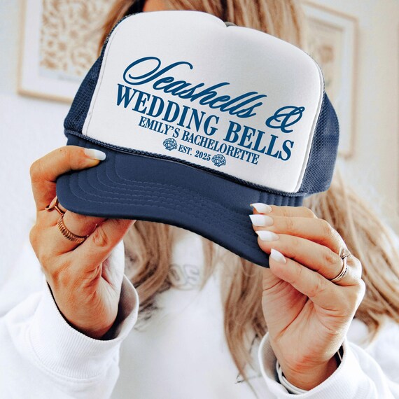Bride Trucker Hat - Wedding Cap For Bride-to-Be, Bridal Party, Bach Party Gift With 3D Embroidery