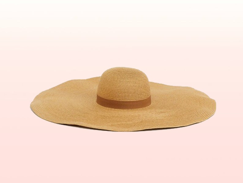 Oversized Straw Hat Extra Large Brim Hat XXL Hat Giant Etsy Australia