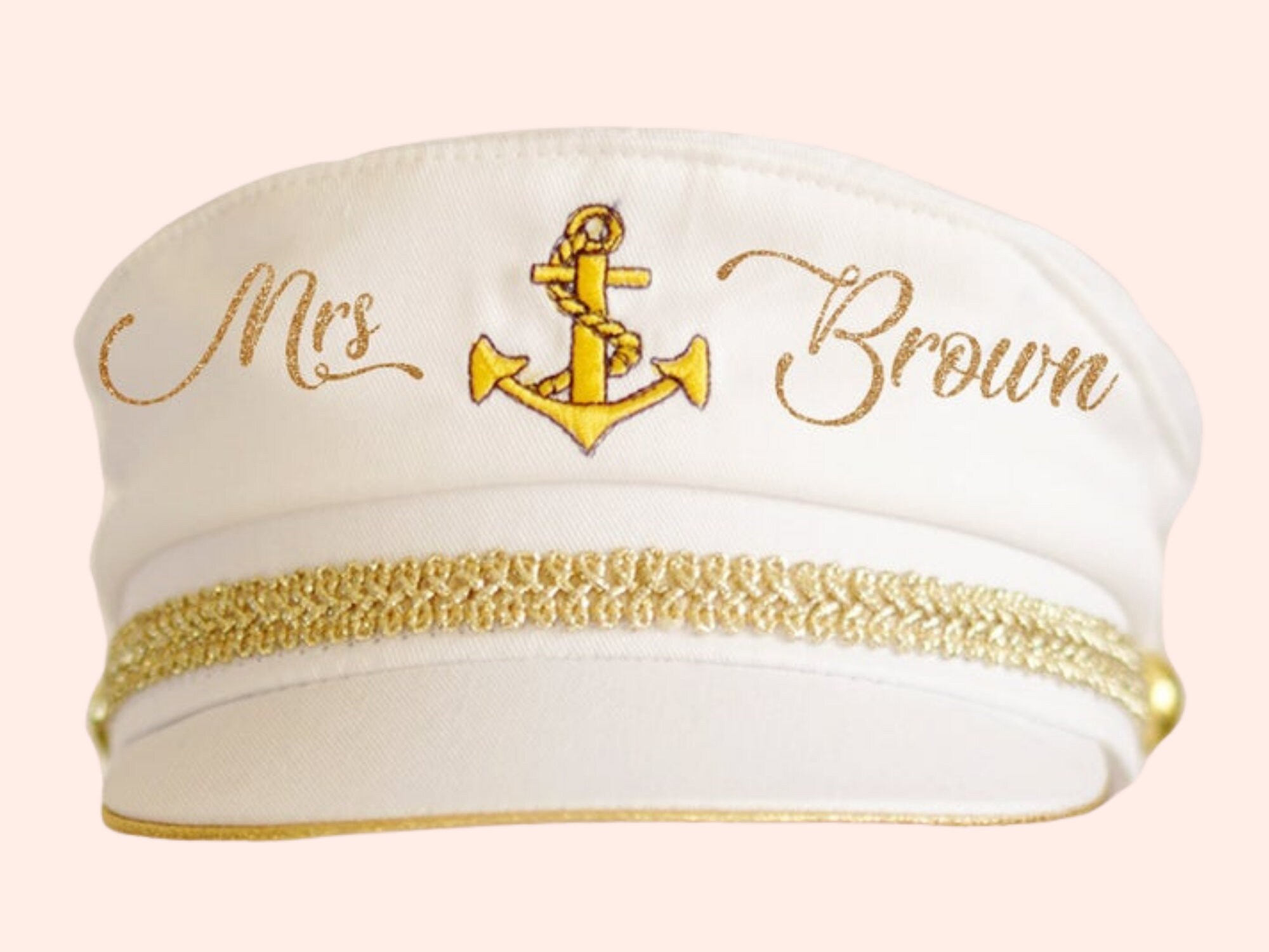Personalized Captain Hat Nautical 