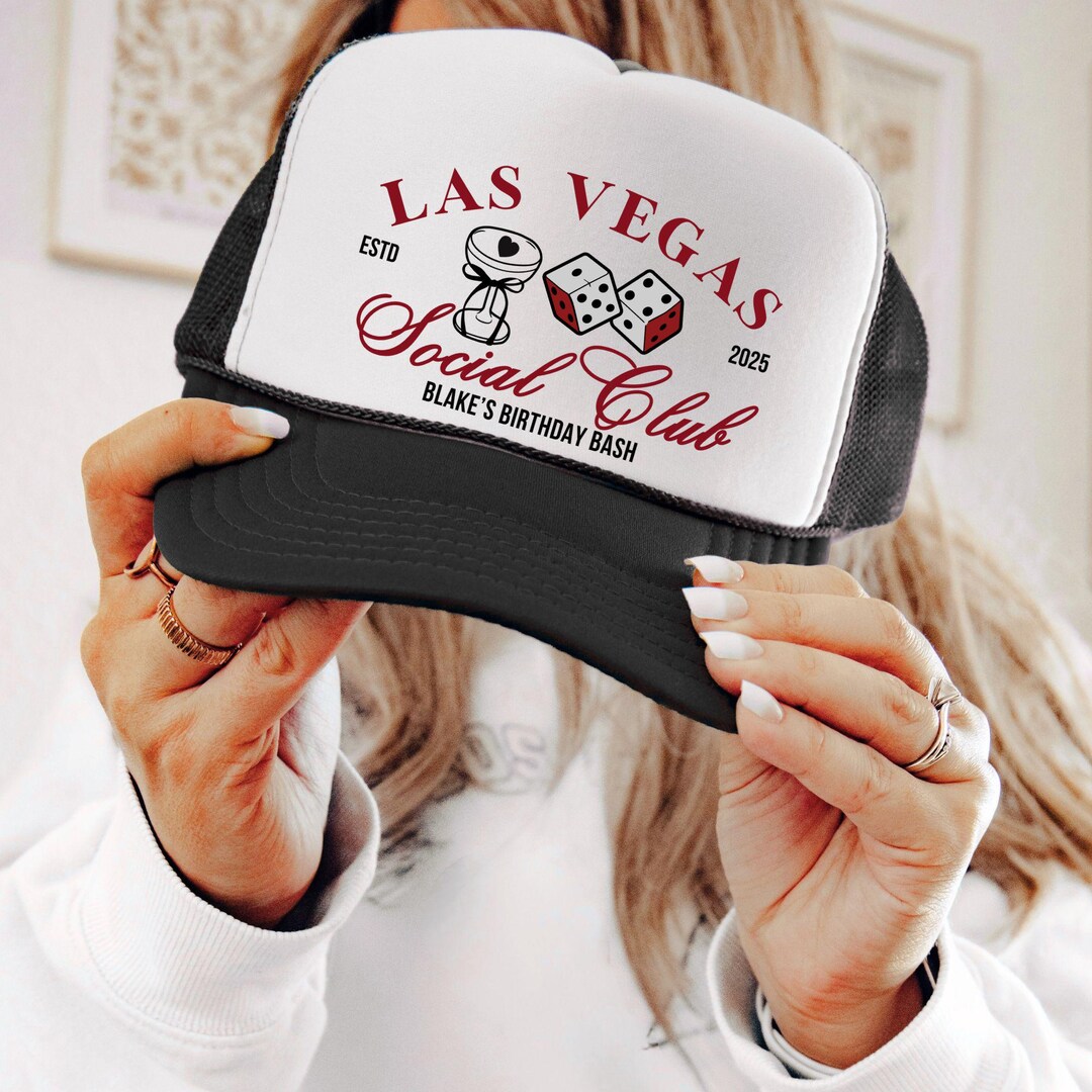 Las Vegas 2025 trucker hats! Turntable not included ? mens-new-era-black-las-vegas-  main image 3