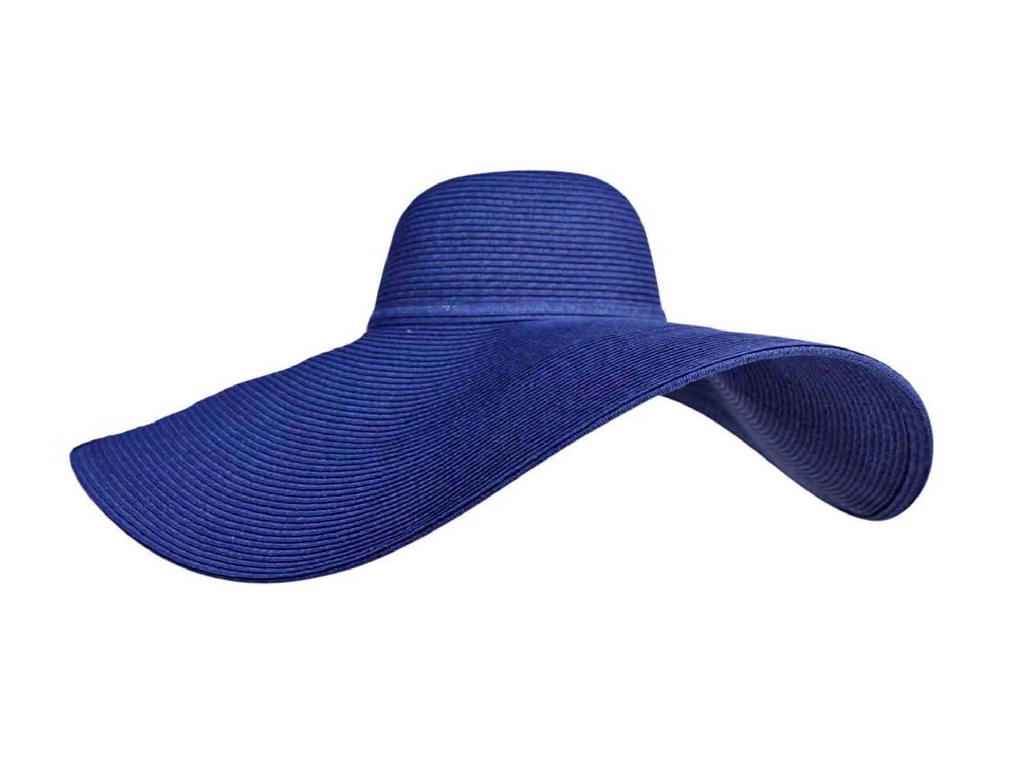 Black Oversized Straw Hat Large Sun Hat 