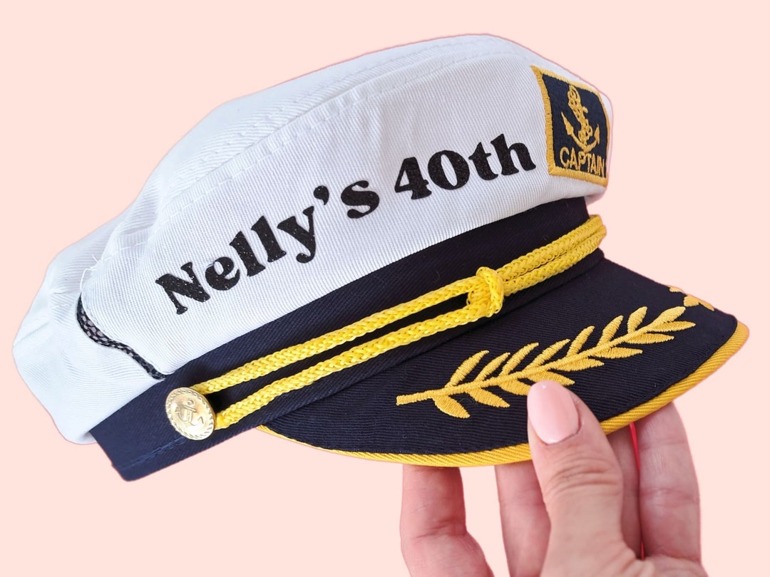 40. Geburtstag Kapitän Hut Geburtstag Squad Geschenke Etsy.de