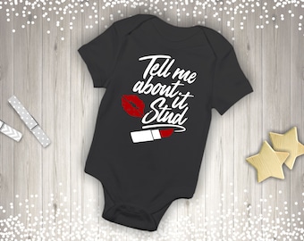 Tell Me About It Stud Infant Bodysuit, Creeper, One Piece tee
