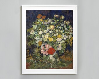 フィンセント・ファン・ゴッホ：花瓶に入った花束（1890年