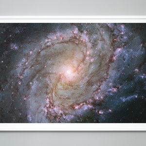 Southern Pinwheel Galaxy Print: Hubble Space Photo, Large Wall Art
