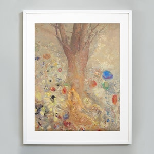 The Buddha, Odilon Redon, 1904, Museum Quality Giclee Art Print