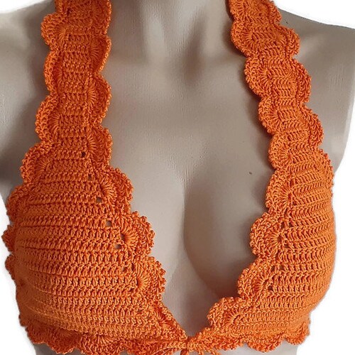 Crochet Bikini Top Etsy