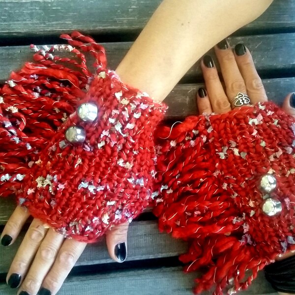 Women's Mittens, Women Crochet Gloves, Knit Hand Warmer, Fingerless Gloves, Knit Women's Gloves, Handmade Gloves, Women's Fingerless