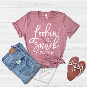 Womens Breastfeeding Shirt Milkmaid Looking Like A Snack Milk Maker Womens Breastfeeding Shirt Milkmaid Looking Like A Snack Milk Maker