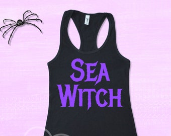 Sea Witch Shirt, Ursula Tank Top, Ursula Shirt, Ursula Costume, Halloween Shirt, Halloween Costume, Little Mermaid Shirt, Birthday Gift