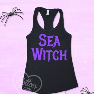 Sea Witch Shirt, Ursula Tank Top, Ursula Shirt, Ursula Costume, Halloween Shirt, Halloween Costume, Little Mermaid Shirt, Birthday Gift image 1