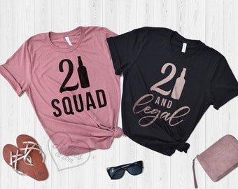 Birthday Shirts 21st Birthday Party T 