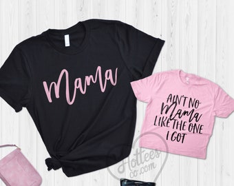 mother and daughter tops