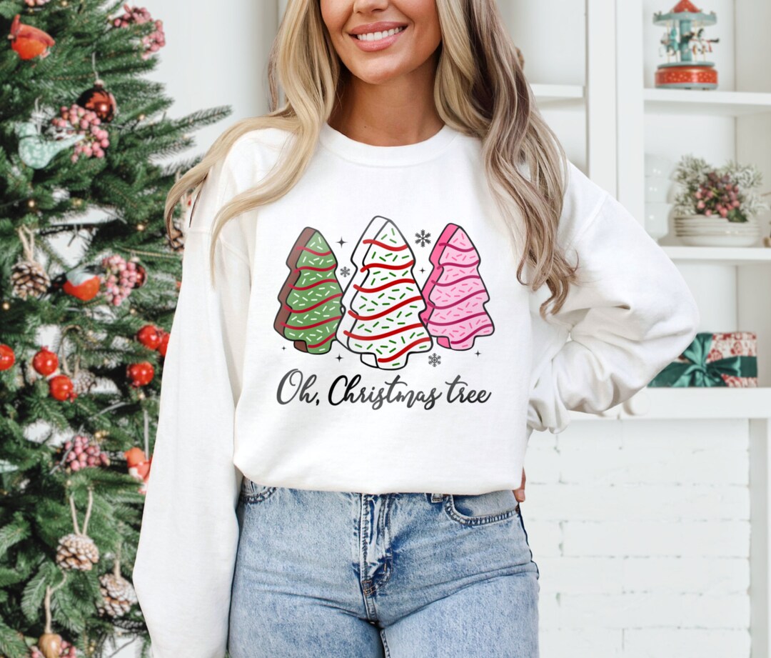 Oh Christmas Tree Funny Christmas Sweater Little Christmas Etsy