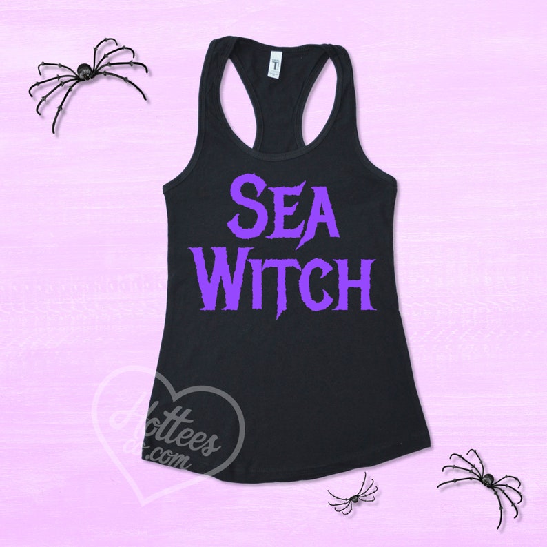 Sea Witch Shirt, Ursula Tank Top, Ursula Shirt, Ursula Costume, Halloween Shirt, Halloween Costume, Little Mermaid Shirt, Birthday Gift image 1