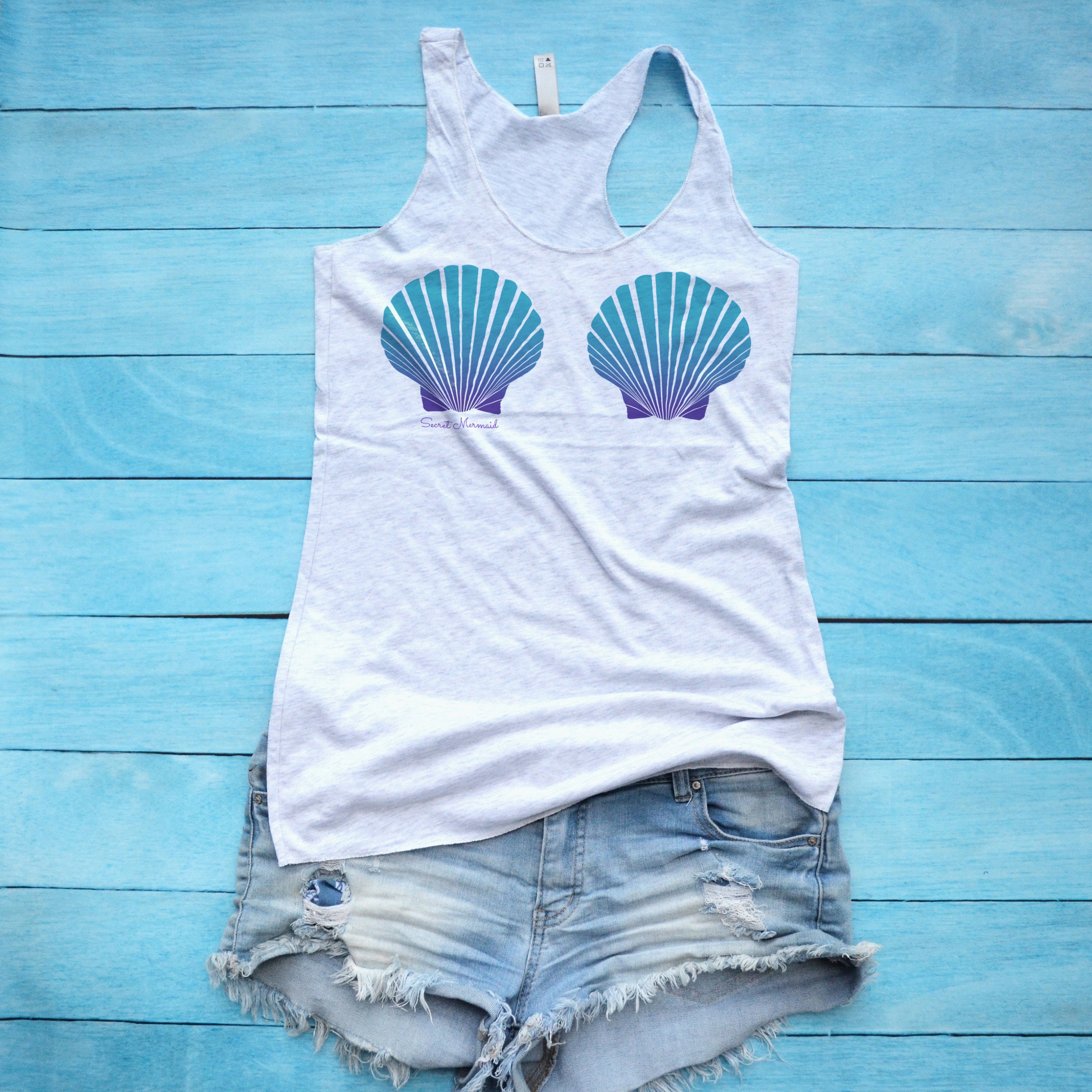 Mermaid bra shirt Clearance