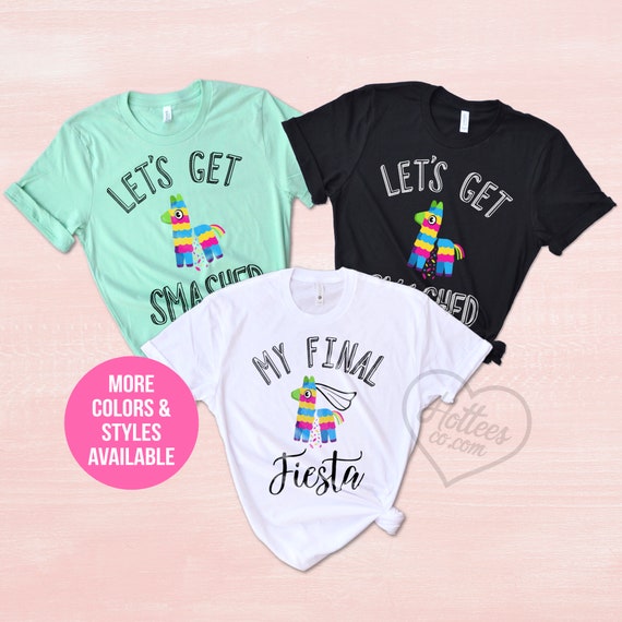 Let's Get Smashed Mexican Cinco De Mayo 2019 Party T-Shirt Let's Get Smashed Mexican Cinco De Mayo 2019 Party T-Shirt