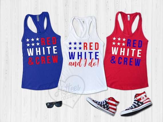 Fourth of July Bachelorette Party Shirts Red White and Boozed Fourth of July Tanks 4th of July Engagement Memorial Day Let Freedom Ring