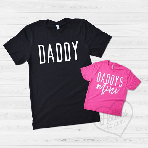Daddy Daughter Shirts Dad Daughter Matching Outfits Dad Etsy