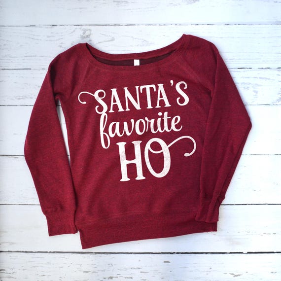 Ho 3 Lustige Weihnachten Sweatshirt Santa Ho Weihnachtsgeschenk Pullover